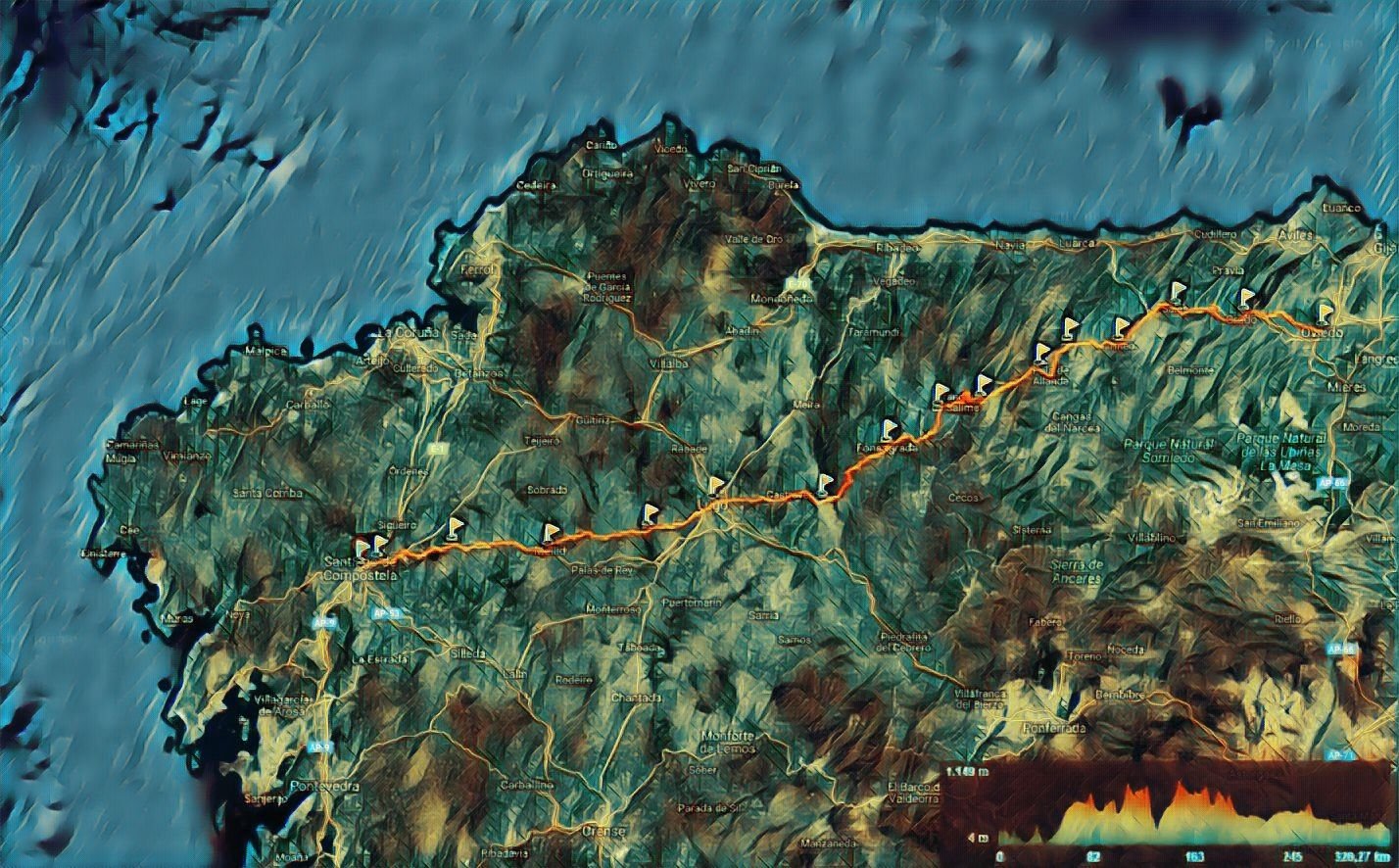 2017 – Camino Primitivo