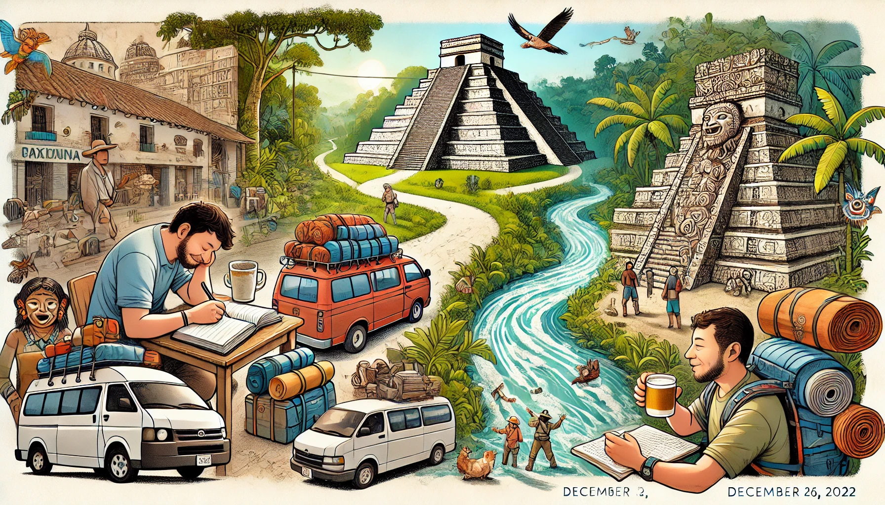 Día 15: Palenque – Yaxchilan