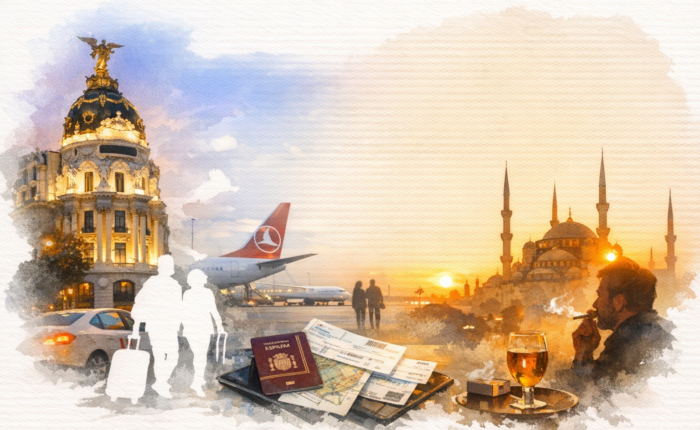 Día 1: Madrid – Estambul