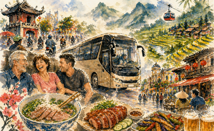 Día 6: Hanoi – Sapa